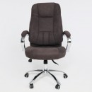 Кресло поворотное KING A, ткань/темно-коричневый